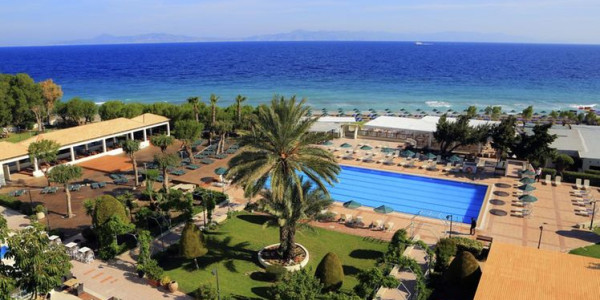 Rhodes: Beachfront All Inclusive with Waterpark