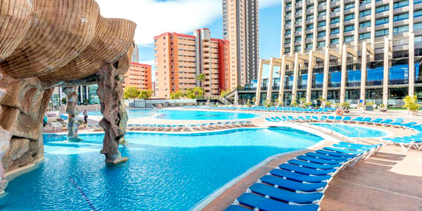 Benidorm: Half Board Break with 3 Pools & Flights